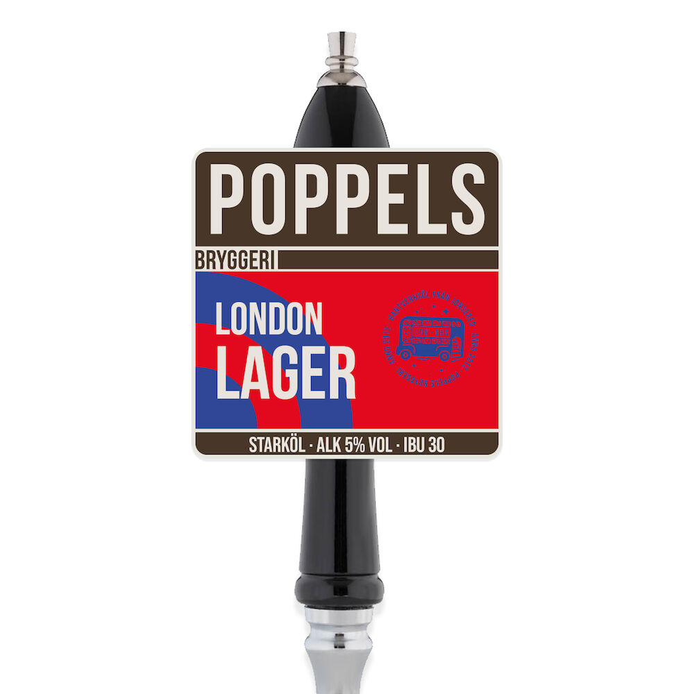 Poppels London Lager KEYKEG