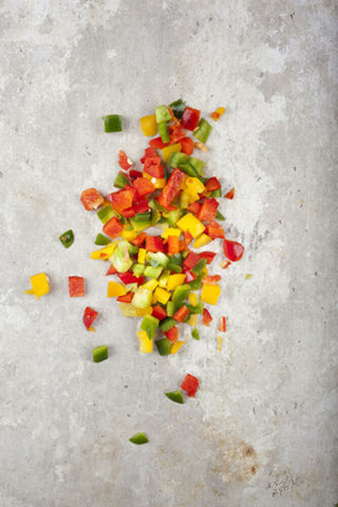 Paprikamix tärnad 10x10 mm