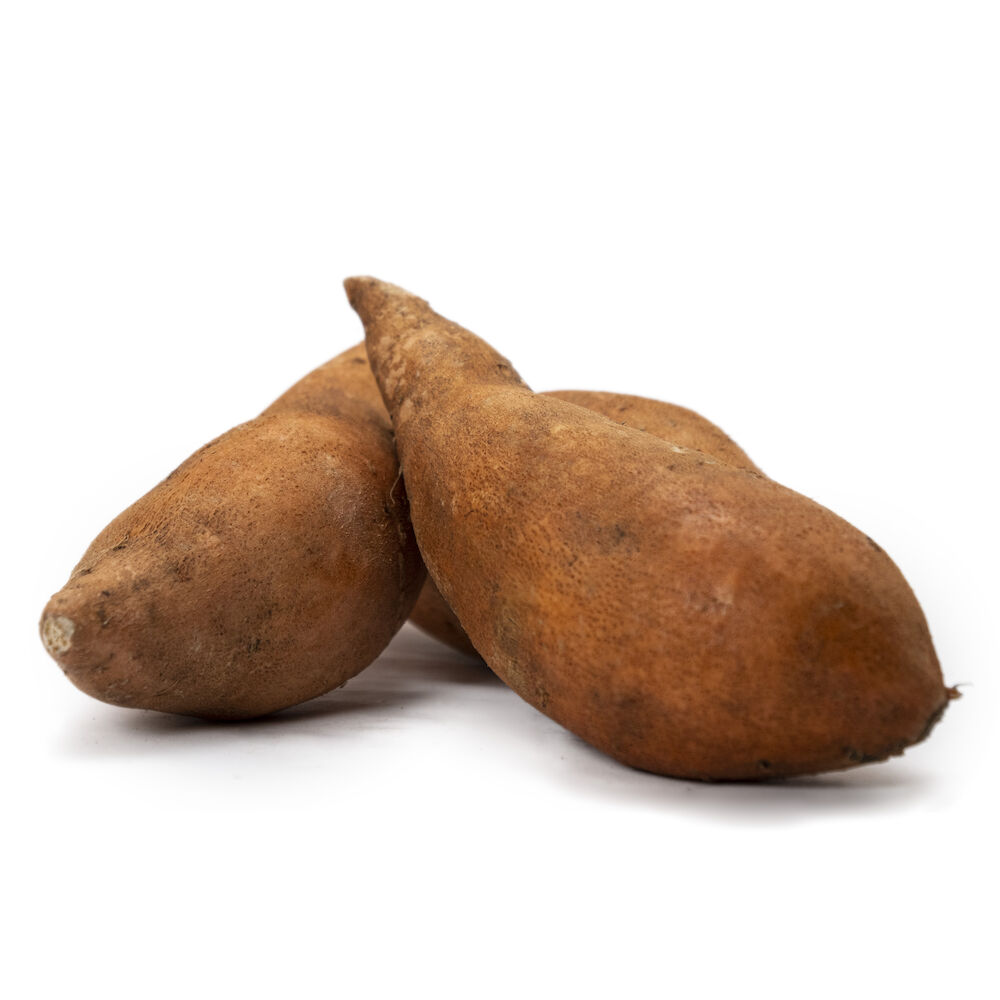 Sötpotatis tvättad