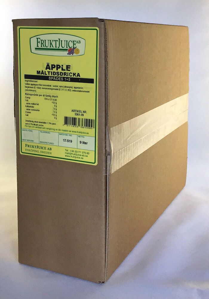 Måltidsdricka äpple