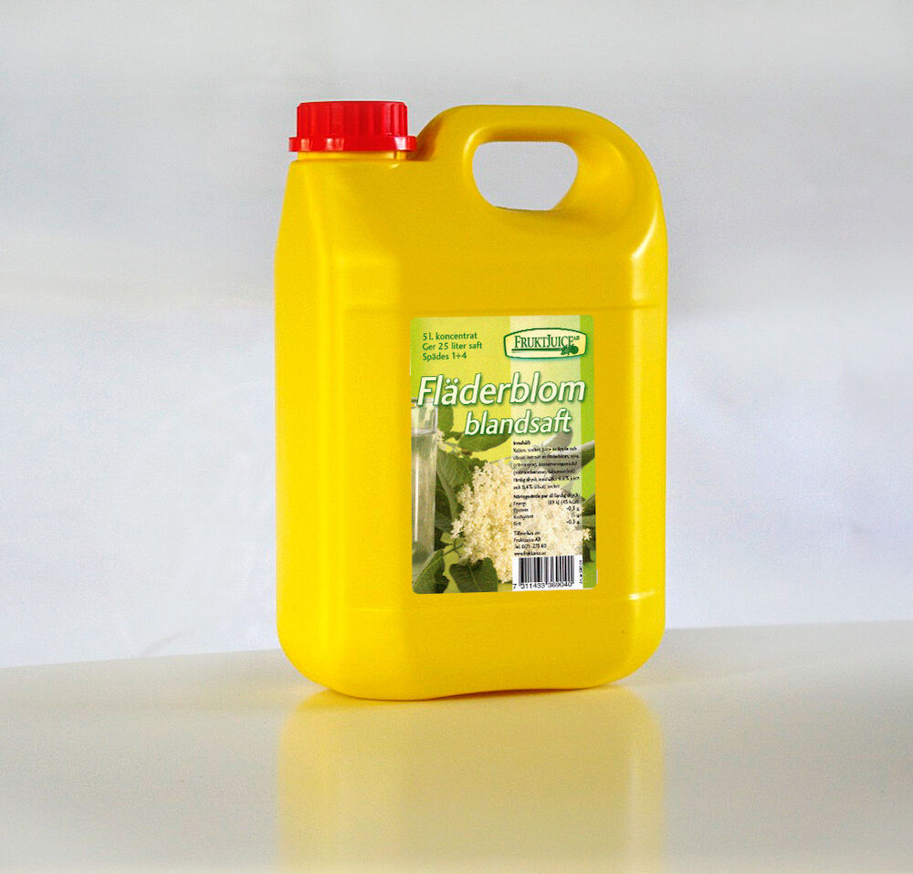 Fläder blandsaft 1+4