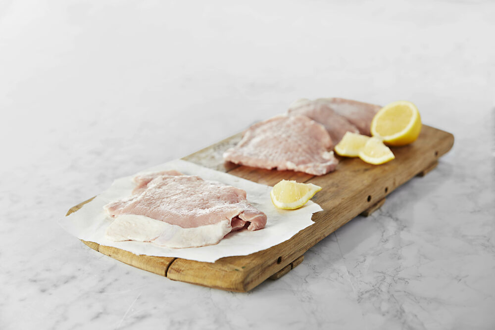 Fläskschnitzel 160g opanerad EU
