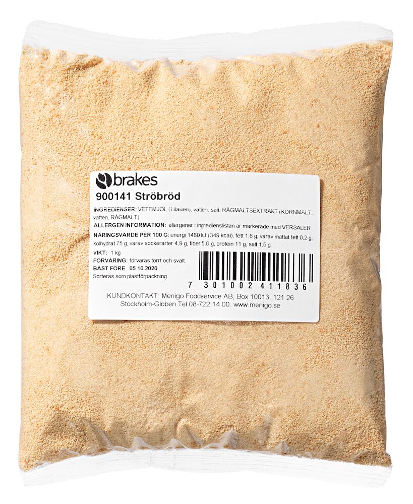 Ströbröd osötat Laktosfri