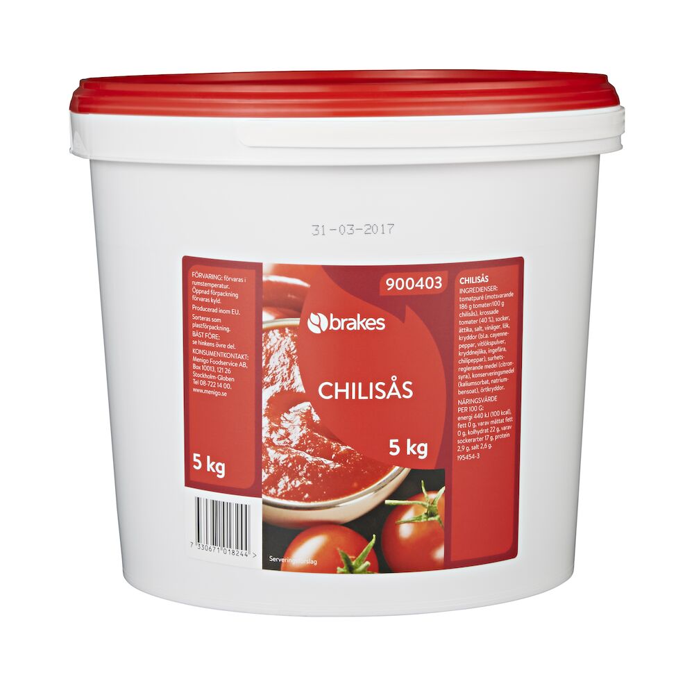 Chilisås hink