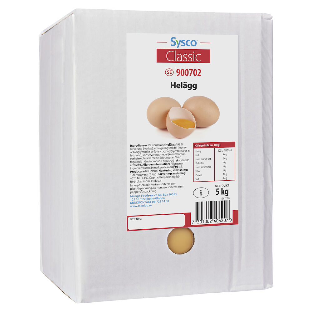 Flytande Helägg Bag-In-Box