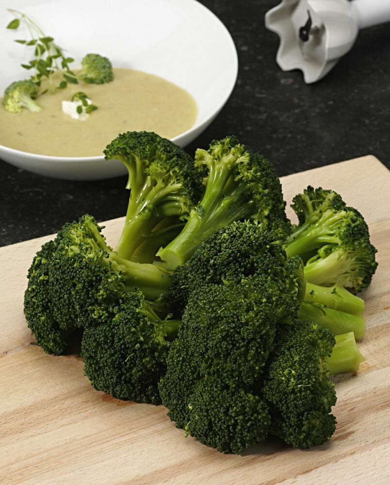 Broccolibuketter blancherad 20-40 mm