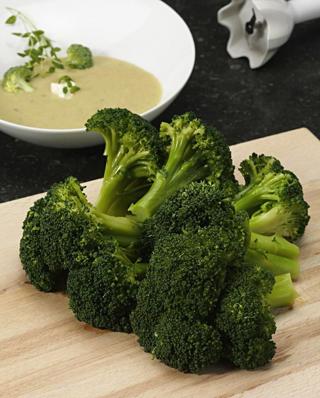Broccolibuketter blancherad 20-40 mm
