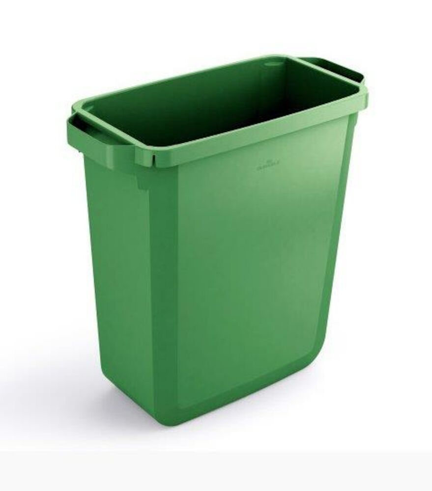 Tunna utan lock plast grön 28,5x55,5x61,5cm 60L