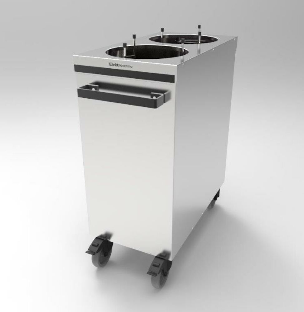 Tallriksdispenser utan värme 2x70 tallrikar
Ø15-28cm