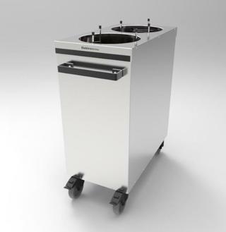 Tallriksdispenser utan värme 2x70 tallrikar
Ø15-28cm