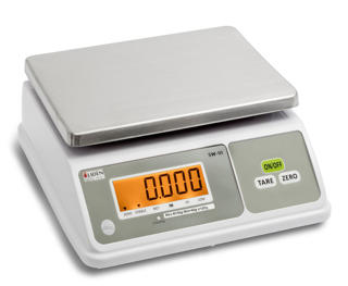 Bänk- och bordsvåg SW-III-6K-MR, 6 kgx1/2 g