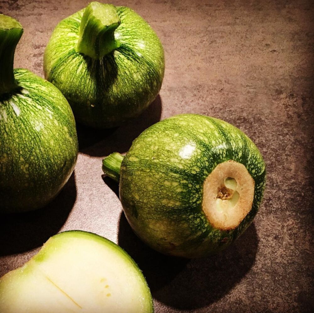 Zucchini rund