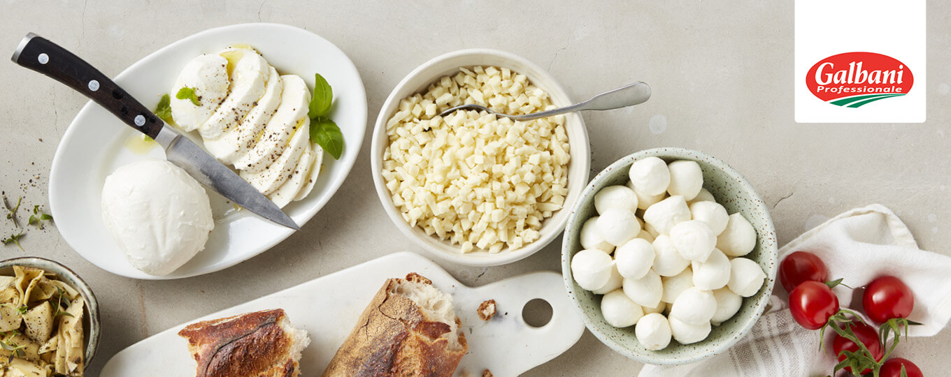 En mozzarella för varje tillfälle