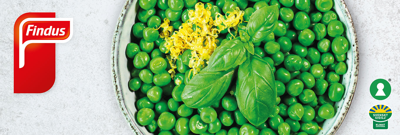 Findus Ebba - en extra söt och smakrik ärta