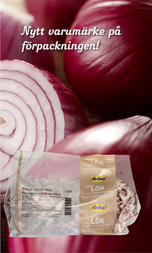 Vår nya Aviko-kostym! Samma produkter och samma höga kvalitet.