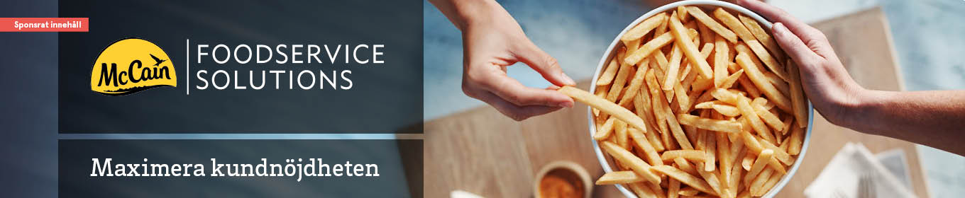 Leverera krispiga pommes frites med McCains friteringsskola