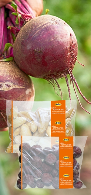 Vår nya Aviko-kostym! Samma produkter och samma höga kvalitet.