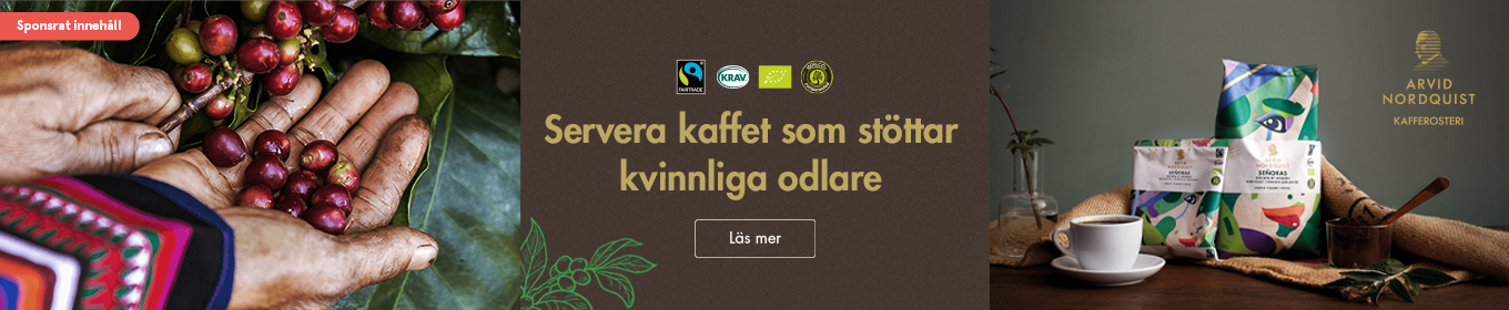 Servera kaffet som stöttar kvinnliga odlare